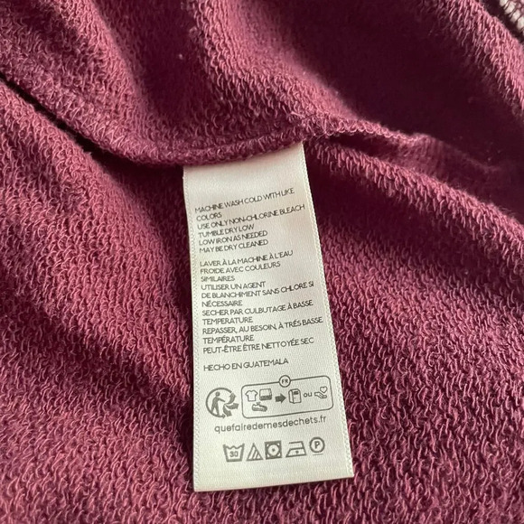 Free People We the Free Sweatshirt Classic Crew Colorblock Size Small NEW - Picture 9 of 10